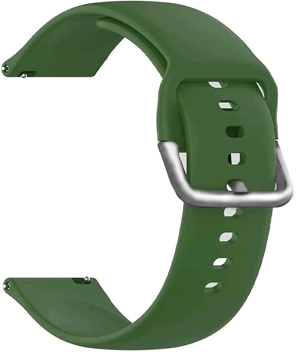 22mm Silicone Kati Smart Watch Belt - Green