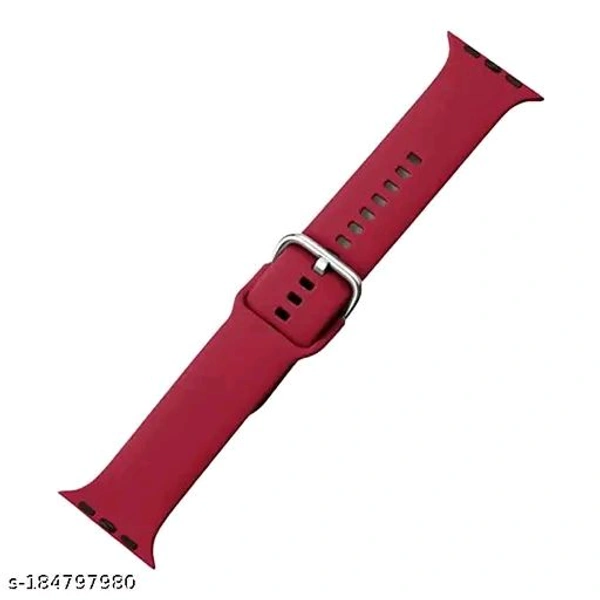 42/44/45/49mm Silicone Kadi Smart Watch Belt - Maroon