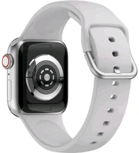 42/44/45/49mm Silicone Kaldi Smart Watch Belt  - Silver