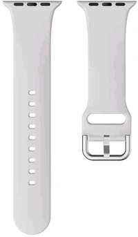 42/44/45/49mm Silicone Kaldi Smart Watch Belt  - Silver