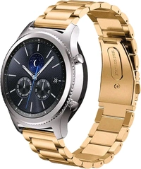 22mm Metal Smart Watch Belt - Gold
