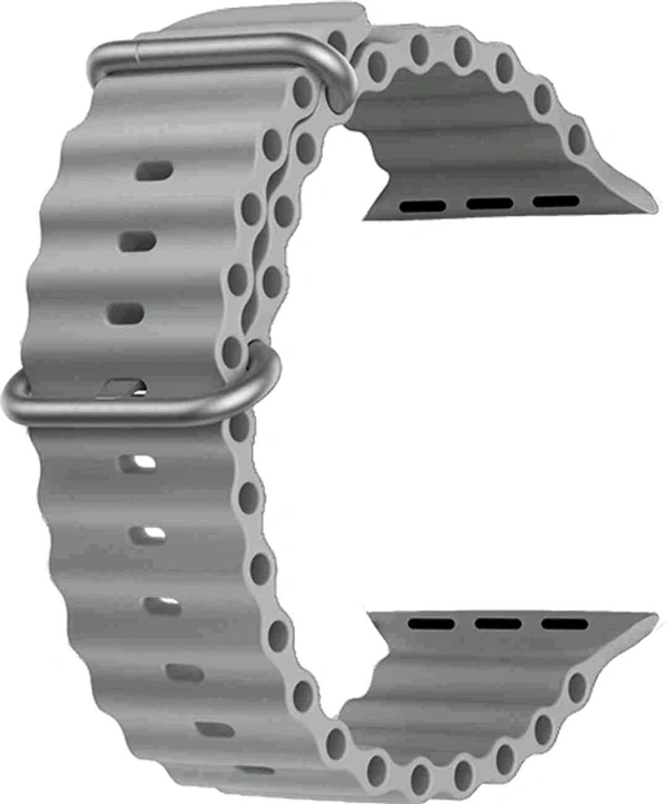 42/44/45/49mm Ultra Smart Watch Belt - Gray