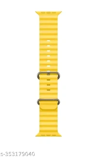 42/44/45/49mm Ultra Smart Watch Belt - Yellow