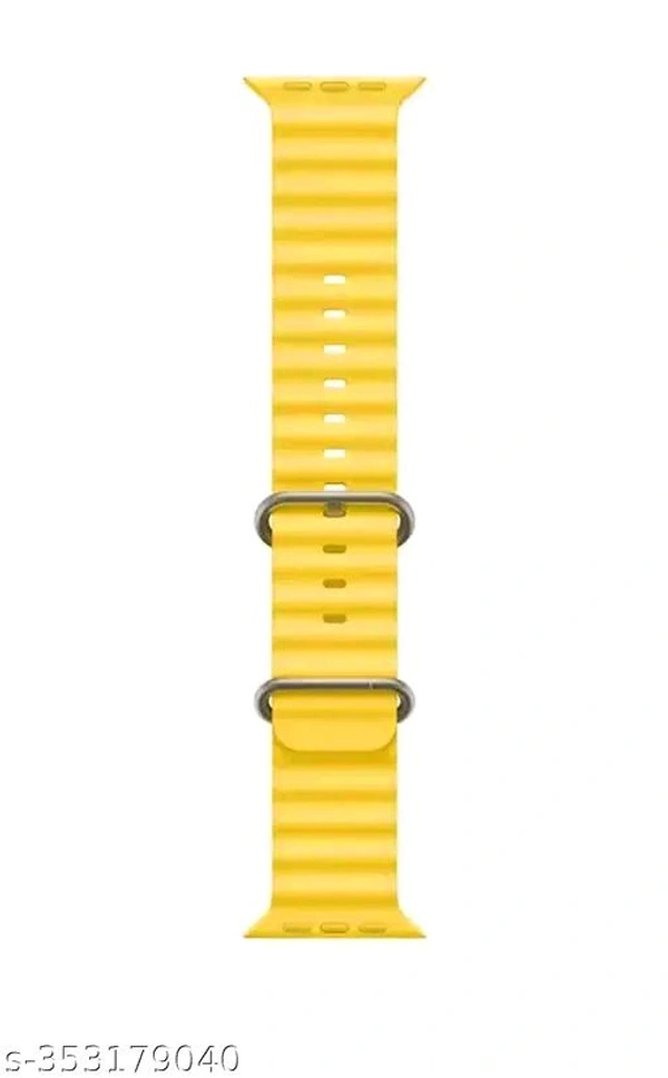 42/44/45/49mm Ultra Smart Watch Belt - Yellow