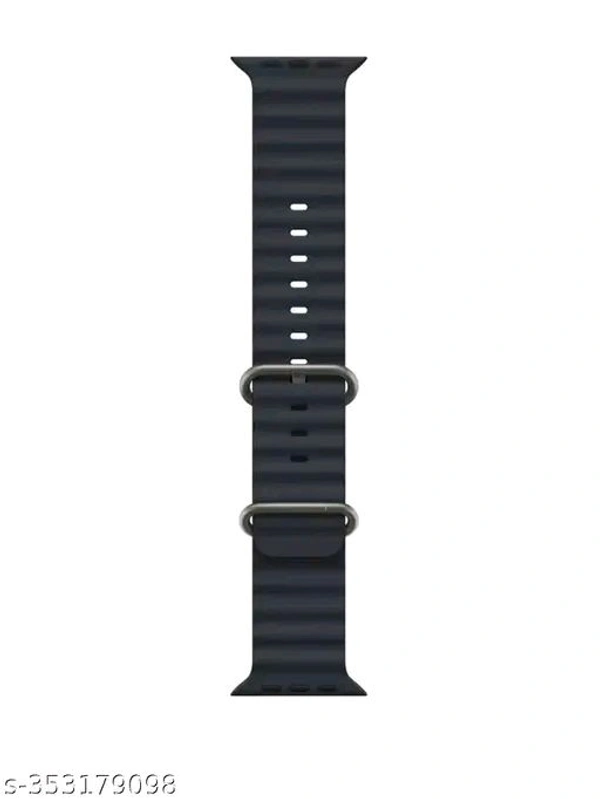 42/44/45/49mm Ultra Smart Watch Belt - Black