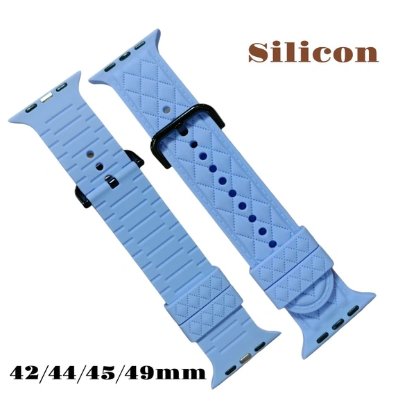 42/44/45/49mm Silicon Design Smart Watch Belt - Portage