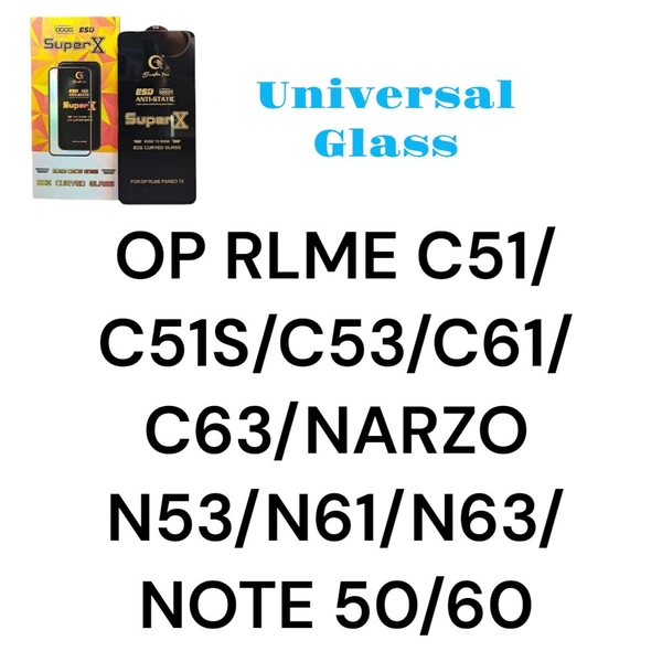 OP RLME C51/C51S/C53/C61/C63 Universal Super X Glass 