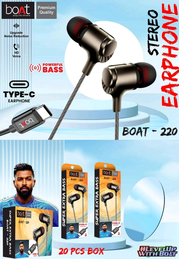 Boat 220 Type C Earphone 