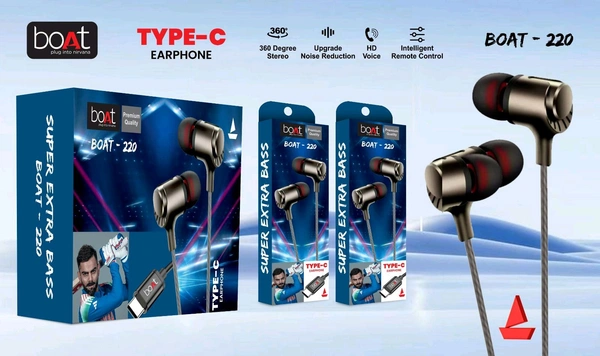 Boat 220 Type C Earphone 