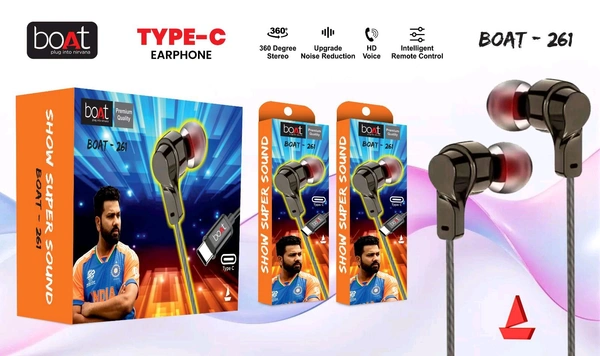 Boat 261 Type C Earphone 