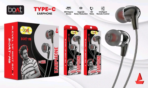 Boat M8 Type C Earphone 