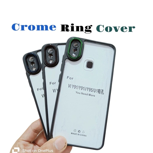 Vivo Y95 Cover ( Crome Ring Chaina Important )