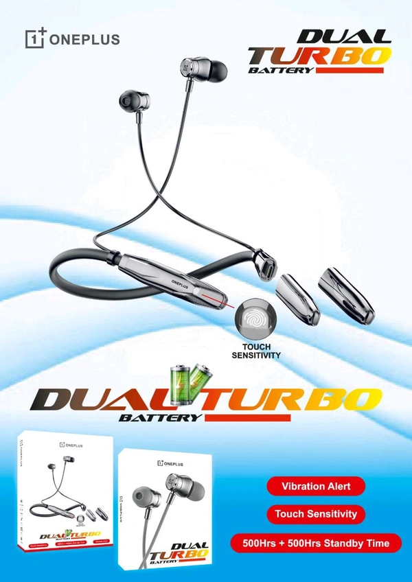 One Plus Turbo Dual Battery Neckband