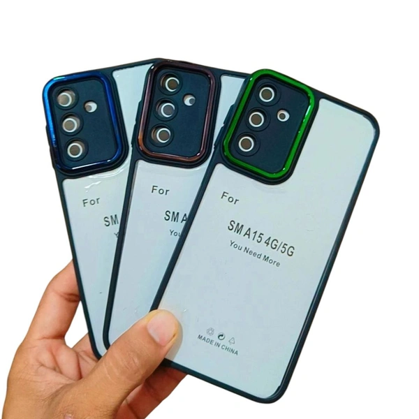 SAMSUNG A15 5G COVER ( CROME RING CHAINA IMPORTANT