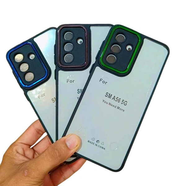 SAMSUNG A56 5G COVER CROME RING CHAINA IMPORTANT