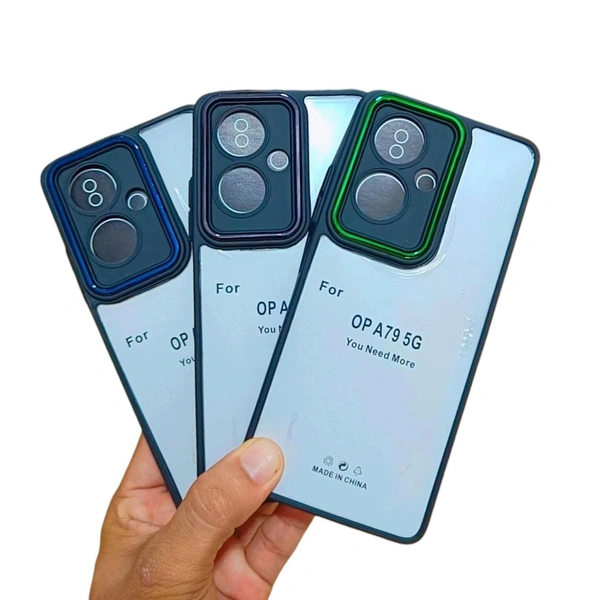 OPPO A79 5G COVER Crome Ring Chaina Important