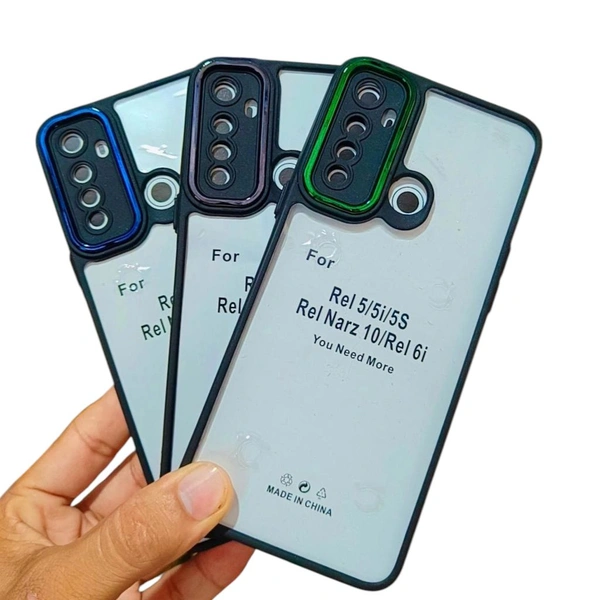 REALME 5 COVER Crome Ring Chaina Important
