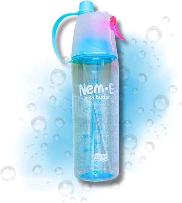 2in1 Water Bottle With Spray