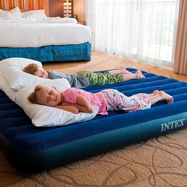 Intex Classic Downy Air Bed With Electronic Pump
