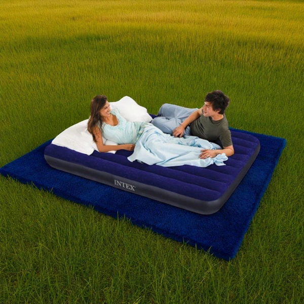 Intex Classic Downy Air Bed With Electronic Pump