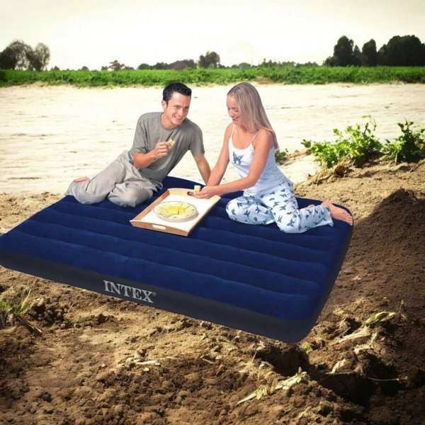 Intex Classic Downy Air Bed With Electronic Pump