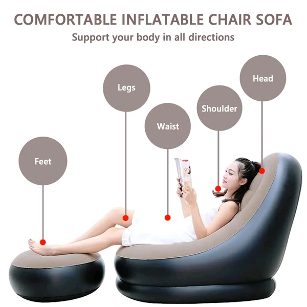 Air Sofa With Electronic Air Pump