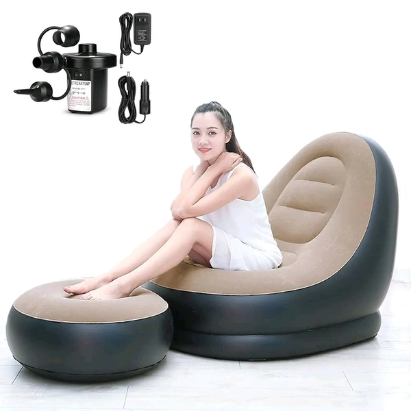 Air Sofa With Electronic Air Pump