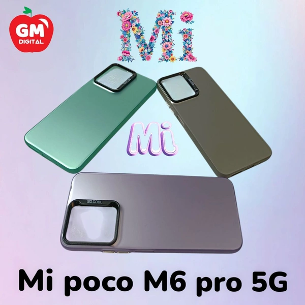 Mi Poco M6 Pro 5G Cover So Cool Important OG Quality