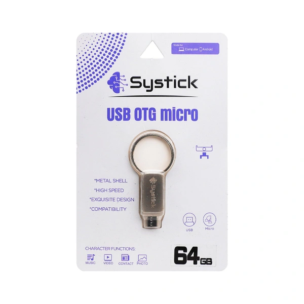 SYSTICK V8 OTG PEN DRIVE 3.0 - 16GB