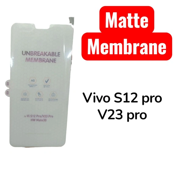 Vivo S12 Pro / V23 Pro Matte Membrane