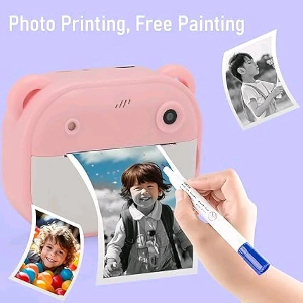 Photo Printing With Camera For Kids