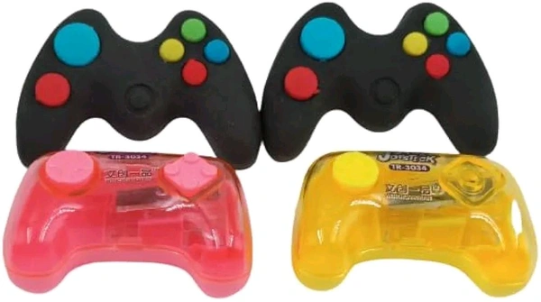 Game Controller Kids Eraser with Sharpener 
