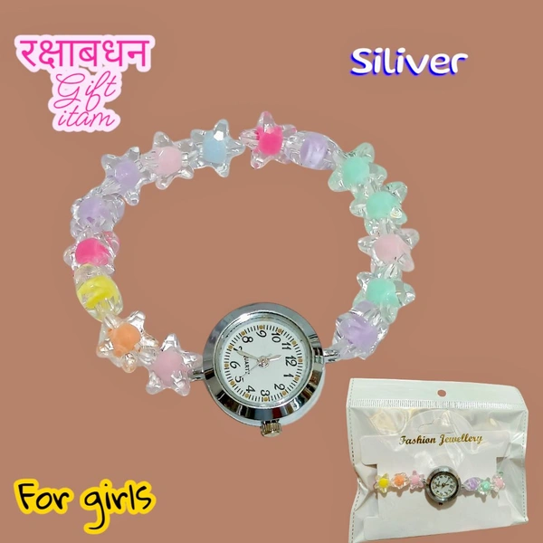 Star Stone Gift Watch Silver