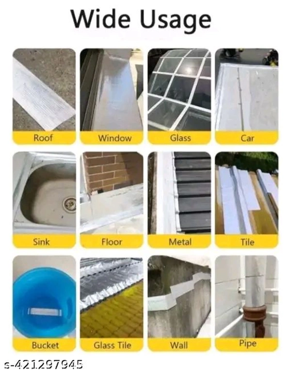Waterproof Tape High Polymer Butyl Rubber 4inch
