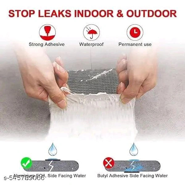 Waterproof Tape High Polymer Butyl Rubber 4inch