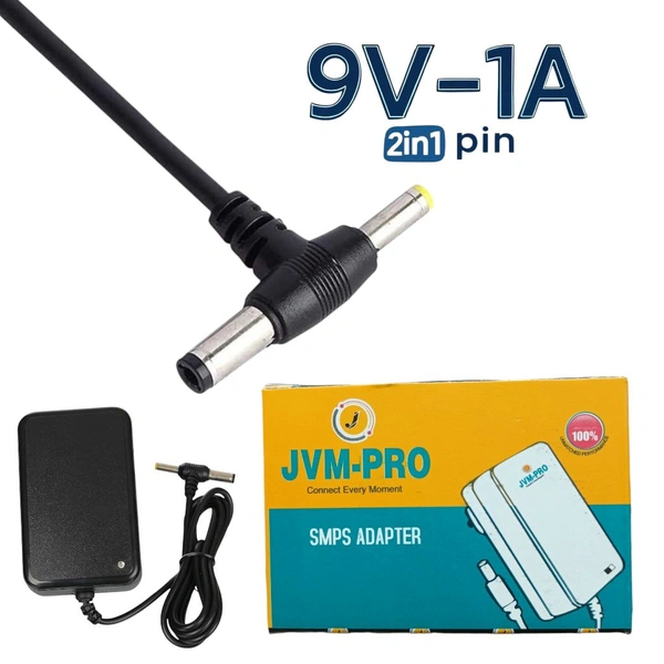JNM PRO 9v 1A 2in1 Adapter
