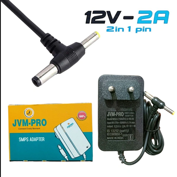 JNM PRO 12v 2A 2in1 Adapter