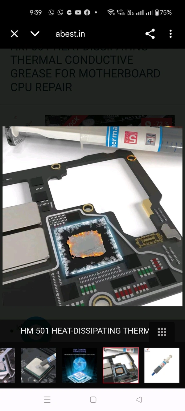 HM501 Thermal Grease Paste