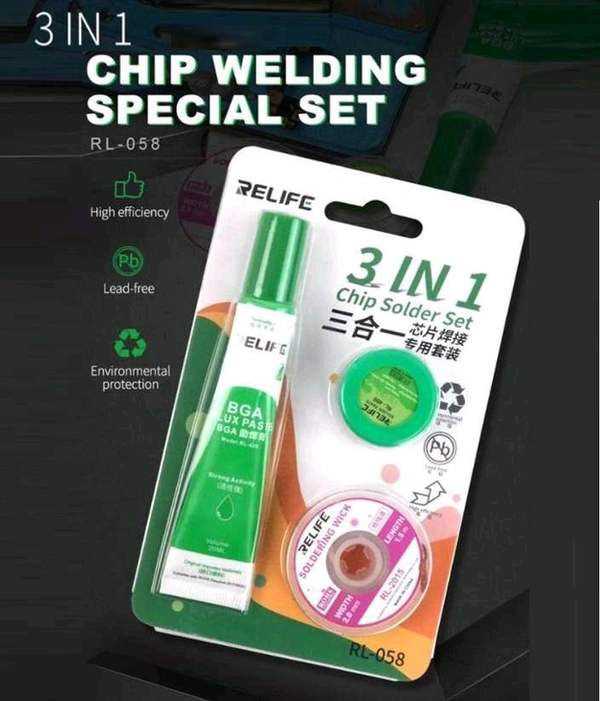 RELIFE RL058 3IN1 Chip Solder Set