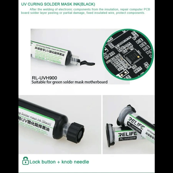 RELIFE RL UVH900B UV Curing Solder Mask Ink