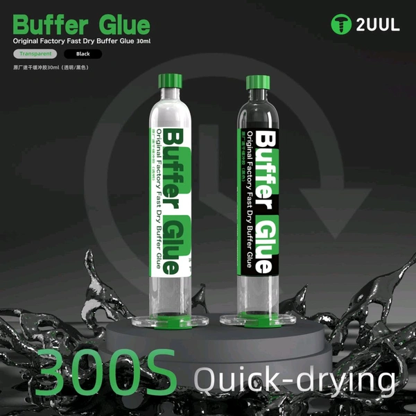 2UUL GL01 BLACK Buffer Glue 30ml