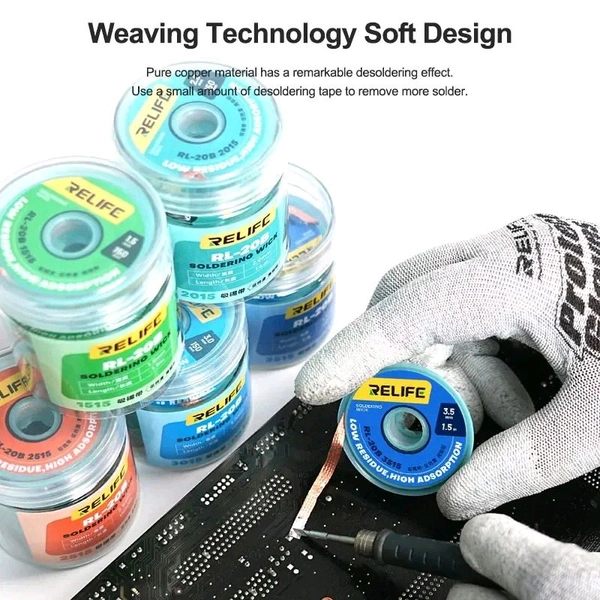 RELIFE RL20B 2515 SOLDERING WICK ( D Soldering Wire)