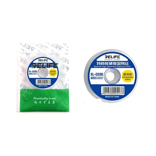 RELIFE RL-059B 0.05MM Combo Glass CUTTING WIRE
