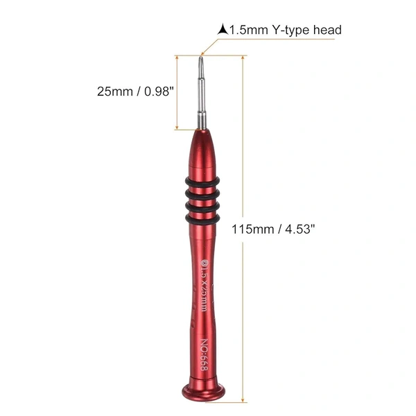 No.668 1.5×25mm Screwdriver (T4 Star) 