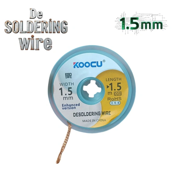 Koocu 1.5mm De soldering Wire