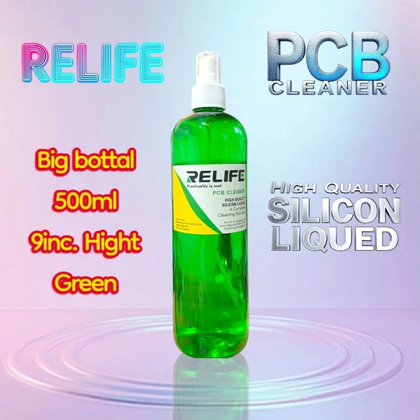 RELIFE GREEN IPA PCB Cleaner (9inc.hight Bottel)500ml