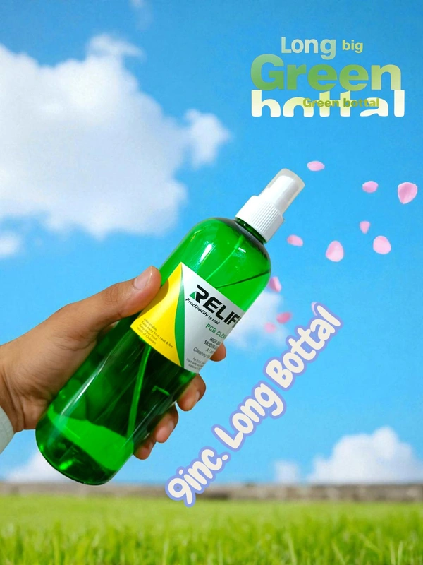 RELIFE GREEN IPA PCB Cleaner (9inc.hight Bottel)500ml