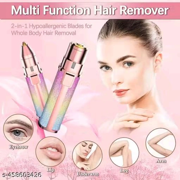 Women Blawless Battery Powered Eyebrow And Uperlip Trimmer Shaver For Ladies.