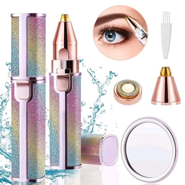 Women Blawless Battery Powered Eyebrow And Uperlip Trimmer Shaver For Ladies.