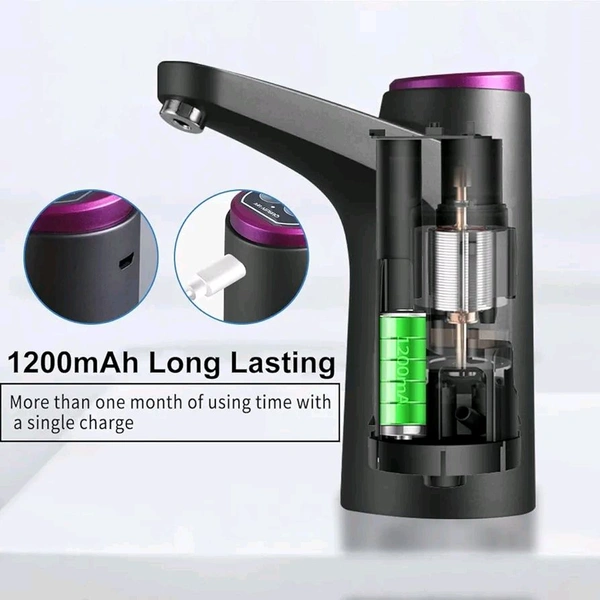 Automatic Water Dispenser Pump  - Black